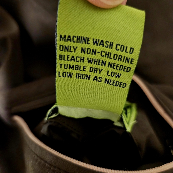 EVERLAST Womens Reversable Zip Up Hooded Jacket, Brown Sz L NWT - Picture 13 of 13